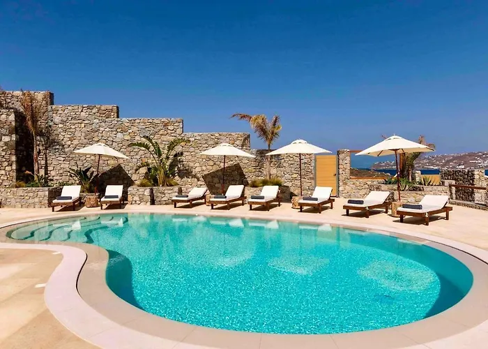 The Blue Diamond Villa Mykonos Town